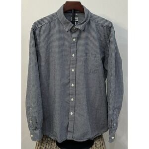 BASS HERITAGE COLLECTION Men's Shirt X-Large Slim Fit Button Up Long Sleeve